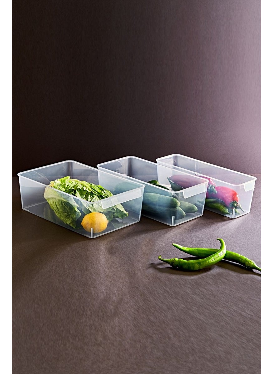 Nandy Home Set of 3 Frigo Refrigerator & Cabinet Organizer Maxi/midi/mini  - Image 2