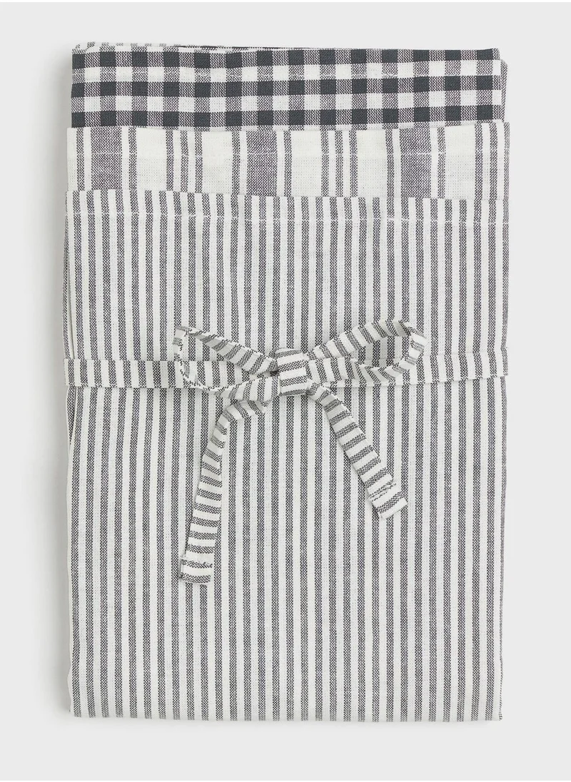 اتش اند ام 3-Pack Cotton Tea Towels 50X70