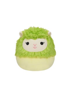 Squishmallows 7.5 inch Little Plush Cavaleri Lime Green Alpaca Officially Licensed Kellytoy Plush Toy Colorful Soft Gift for Kids Girls & Boys Washable Squishy Stuff Toy Multicolor All Age  - Image 1