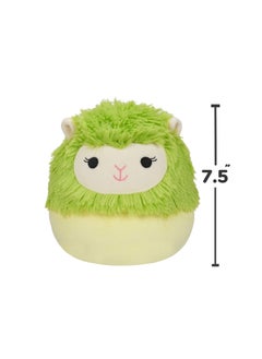 Squishmallows 7.5 inch Little Plush Cavaleri Lime Green Alpaca Officially Licensed Kellytoy Plush Toy Colorful Soft Gift for Kids Girls & Boys Washable Squishy Stuff Toy Multicolor All Age  - Image 5