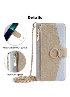 زبون جراب هاتف Honor 9X Lite Crossbody مصنوع من الجلد بنسيج الليتشي  - Image 2
