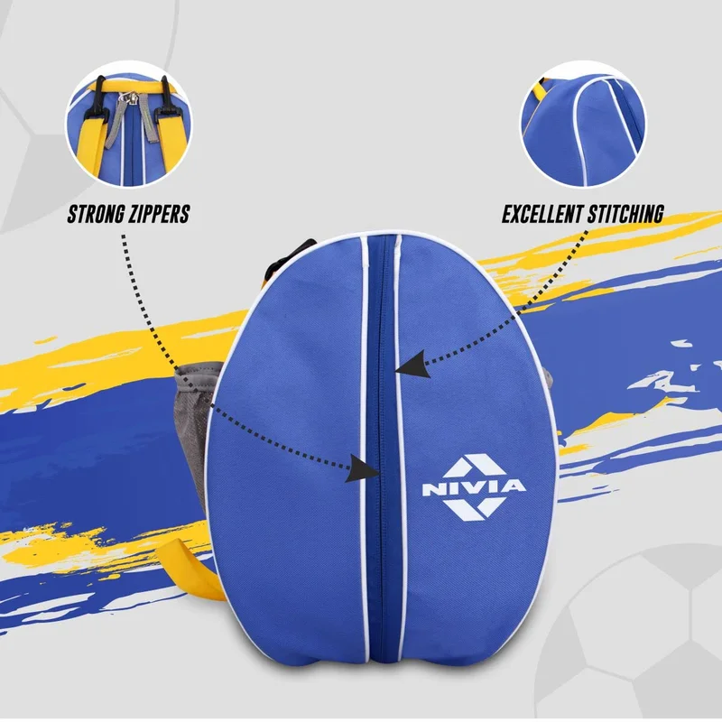 Nivia  Nivia Royal Blue/Yellow Ball Bag  | Best Price UAE