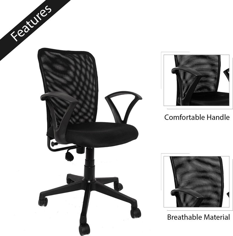 AUGASTRA A012 Mesh Office Executive Chair Black DIYDoItYourself - Image 4