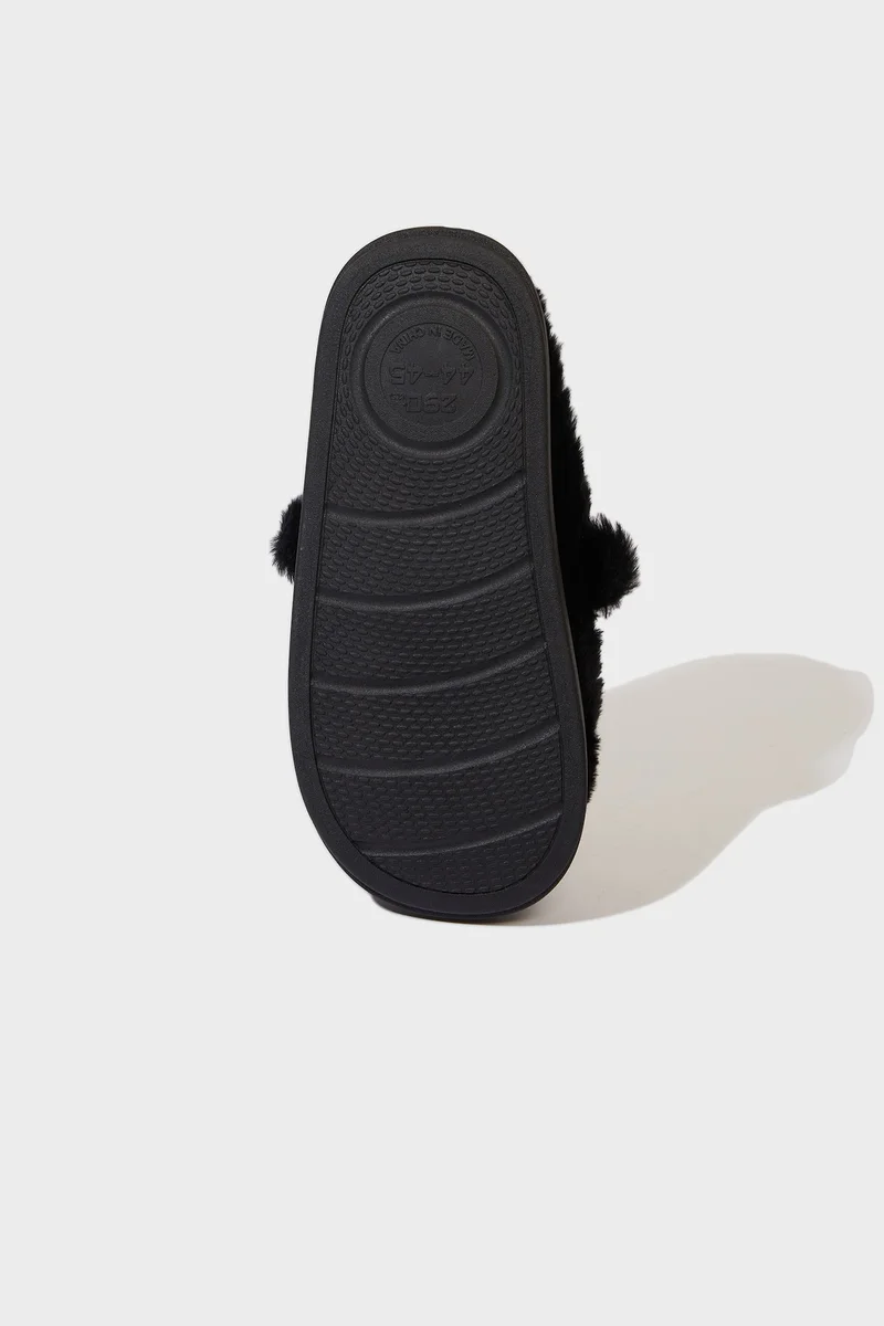 Defacto  Man Flat Sole Home Slippers for Men | Best Price UAE