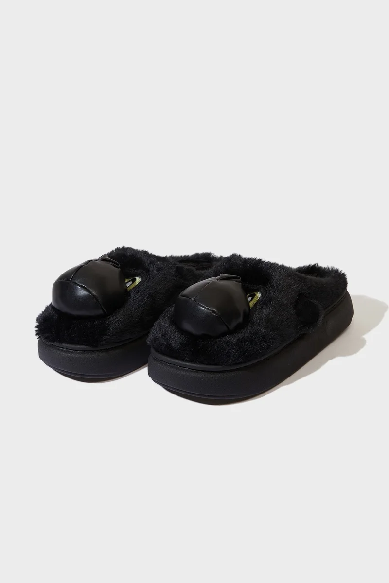 Defacto Man Flat Sole Home Slippers