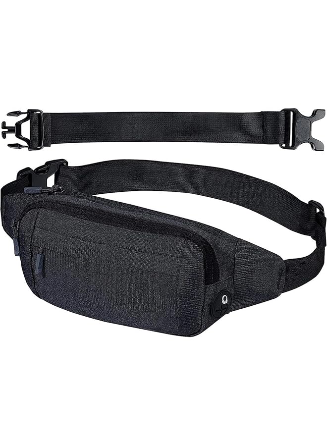 X spring Bumbag Waterproof Waist Pack with Adjustable Strap Slim Fanny Pack for Men and Women Lightweight Running Belt for Hiking Travel and Outdoor Activities - Image 1