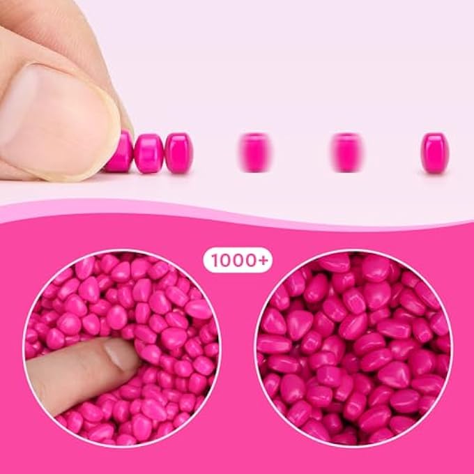 DYRDM 1000+ Original Ferrite Putty Rose Red, Fidget Toy Ferrite Stones for Stress Relief, Sensory Toy for Adults & Teens 14+, Holiday Stocking Stuffer, Ferrite Rocks Fidget Present for Office - Image 4