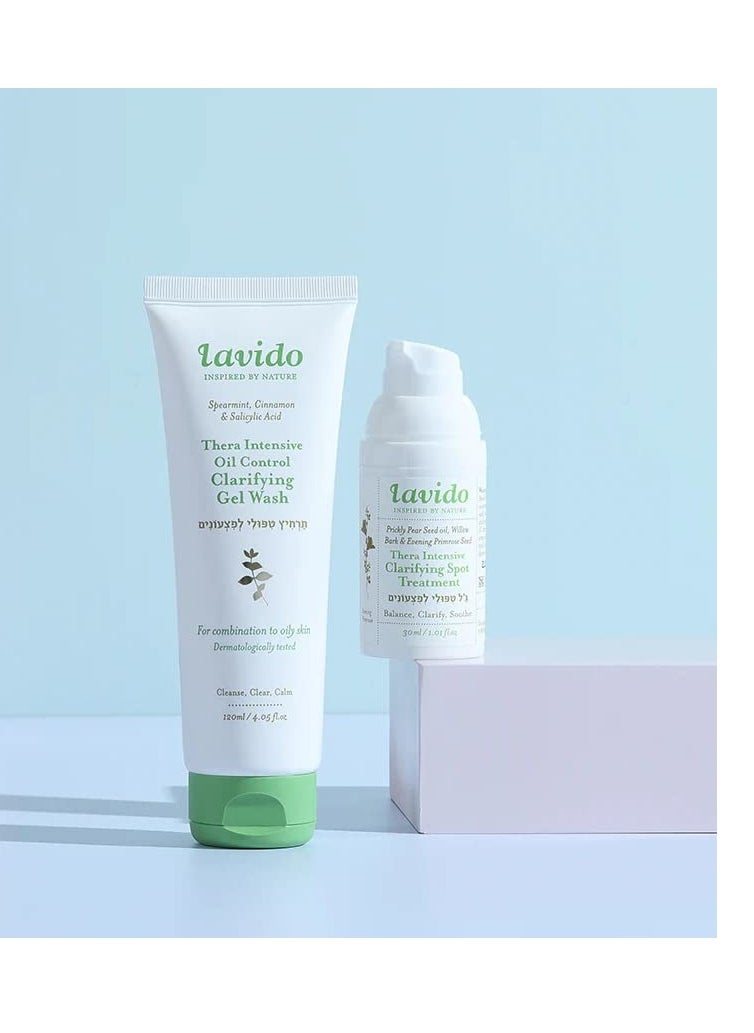 Lavido Lavido - Thera Intensive Oil Control Clarifying Gel Wash | Replenish, Nourish + Protect (4.05 oz | 120 ml)  - Image 2