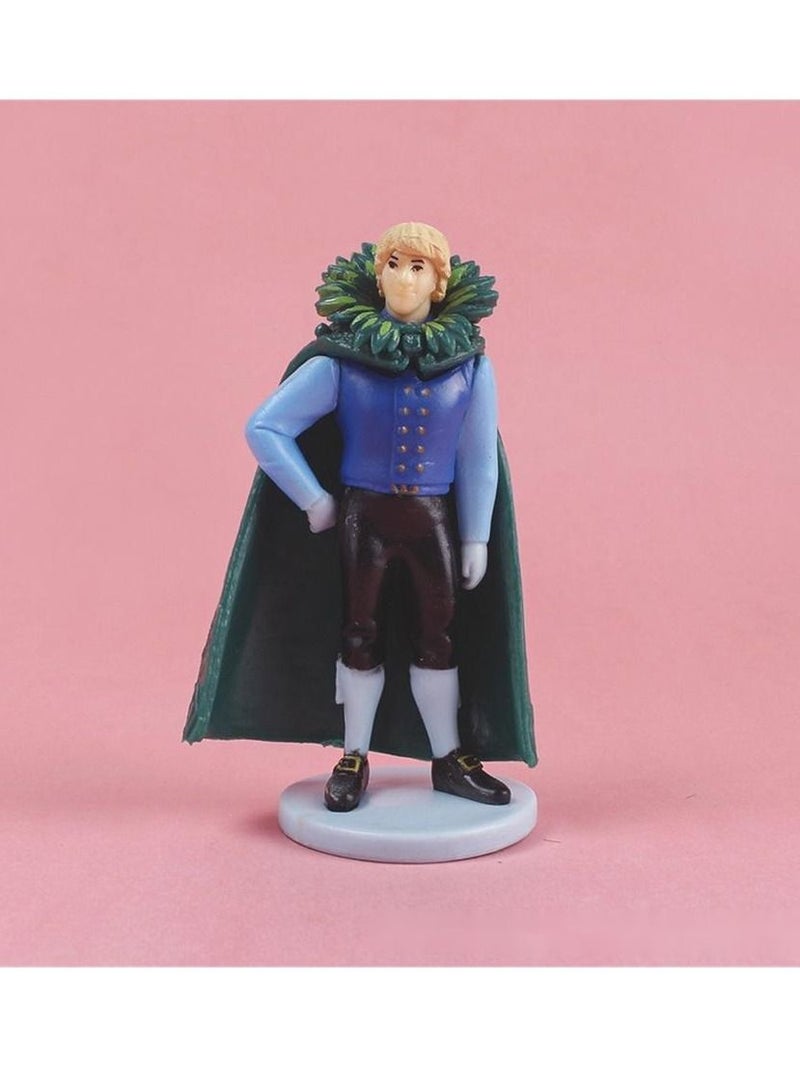 فروزن بارتي سابلايز مجموعة من 5 قطع من دمى ديزني فروزن المصنوعة يدويًا لتزيين الكيك الإبداعي - Image 4