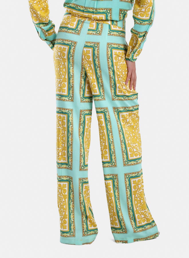 Carina Luxurious Printed Pants - Image 2
