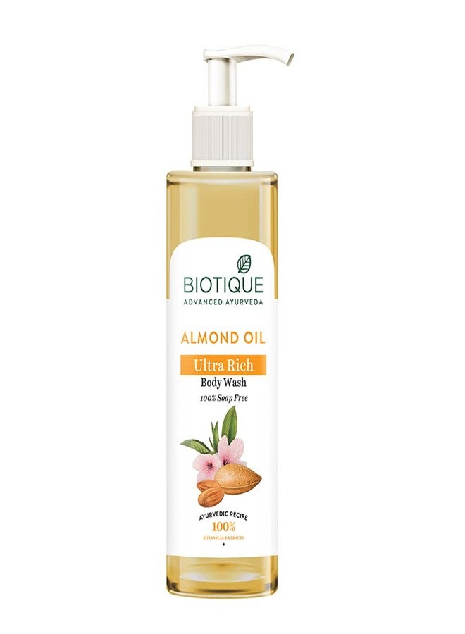 Biotique Fruit Brightning Face Wash, 200ml & Biotique Almond Oil Ultra Rich Body Wash 200ml - Image 5