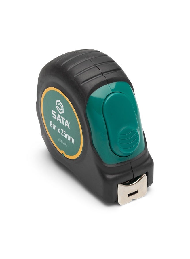 Sata SATA ST91336ME Metric/SAE Scale 8m/26ft x 25mm Rubber Grip Tape Measure  - Image 3