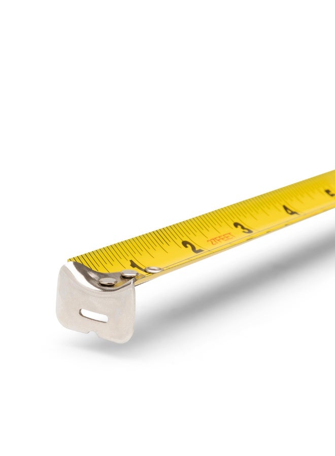 Sata SATA ST91336ME Metric/SAE Scale 8m/26ft x 25mm Rubber Grip Tape Measure  - Image 5