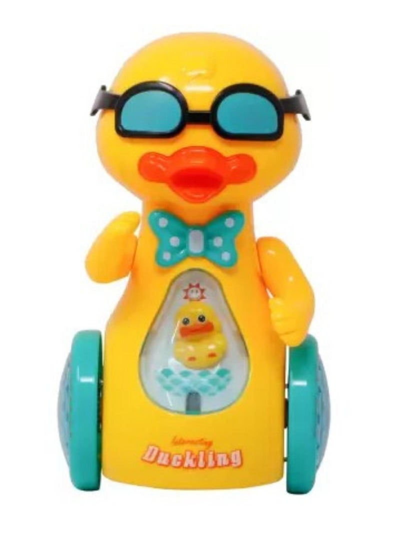 صندوق العاب لعبة البطة الموسيقية - ألعاب الأطفال الصغار المشي الخفقان والرقص الممتعة ألعاب الأطفال على شكل بطة للأولاد والبنات للأطفال أو الأطفال الصغار - Image 1