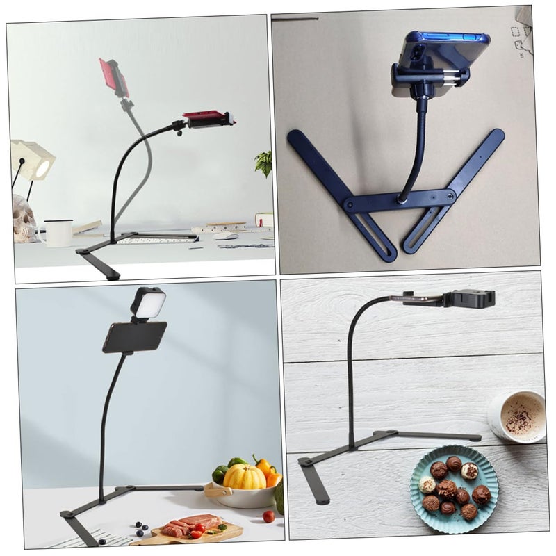 Adjustable Overhead Tripod For Live Streaming Drawing And Recording With Phone Holder Lightweight Portable - Image 4