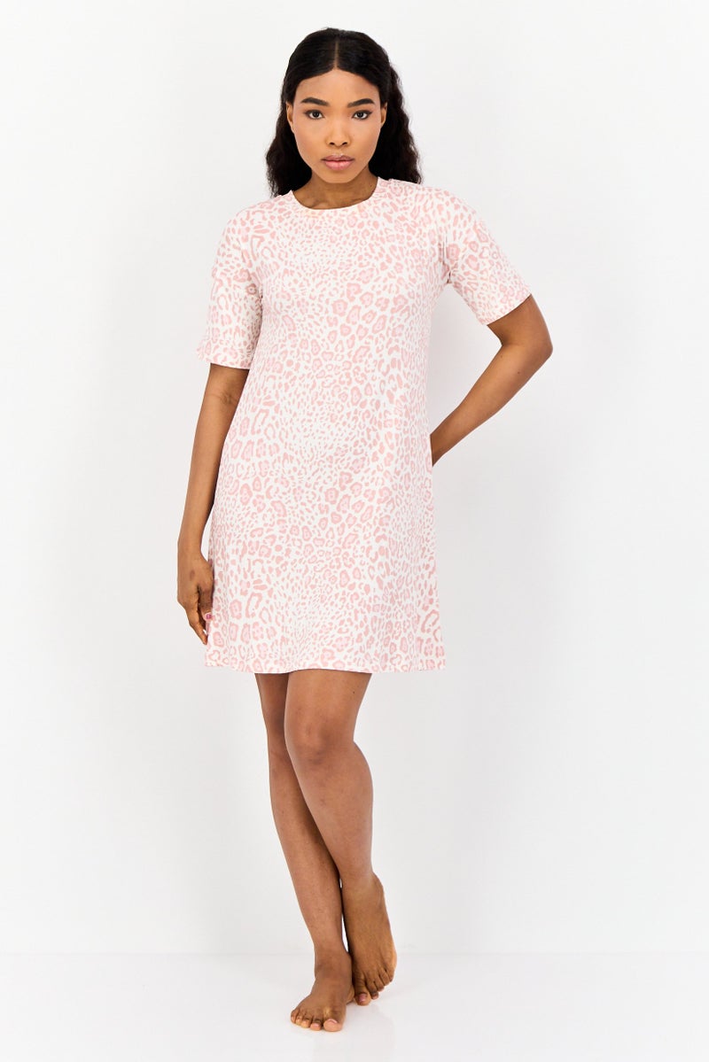 Jones New York Women Short Sleeve Pyjama Top, Multicolor - Image 2