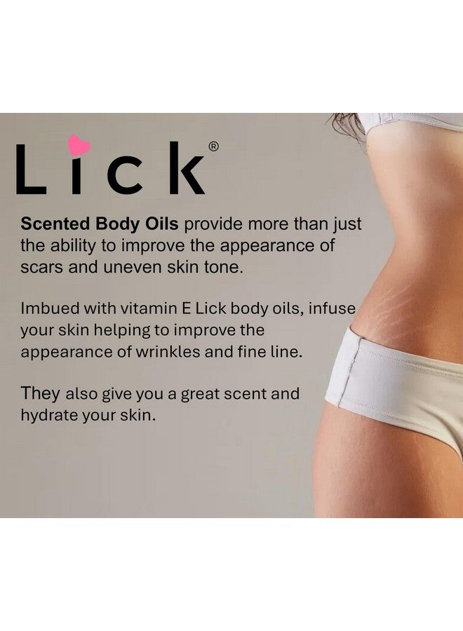 LICK Raspberry Scented Body Oil Gel Vitamin E Infused Moisturizing And Hydrating After Shower Body Oil Natural And Gentle With Soothing Aromatherapy And Antioxidant Protection - Image 5