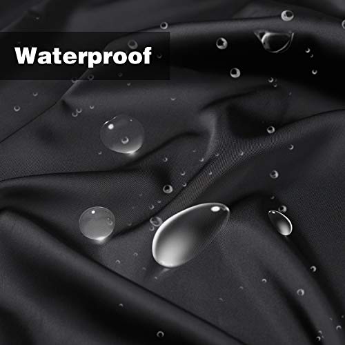 Minewill Waterproof Nylon Salon Hair Cutting Cape,Large Haircut Cape with Adjustable Elastic Neckline,Hairdressing Apron for Home Salon and Barbershop,4 pack - Image 3