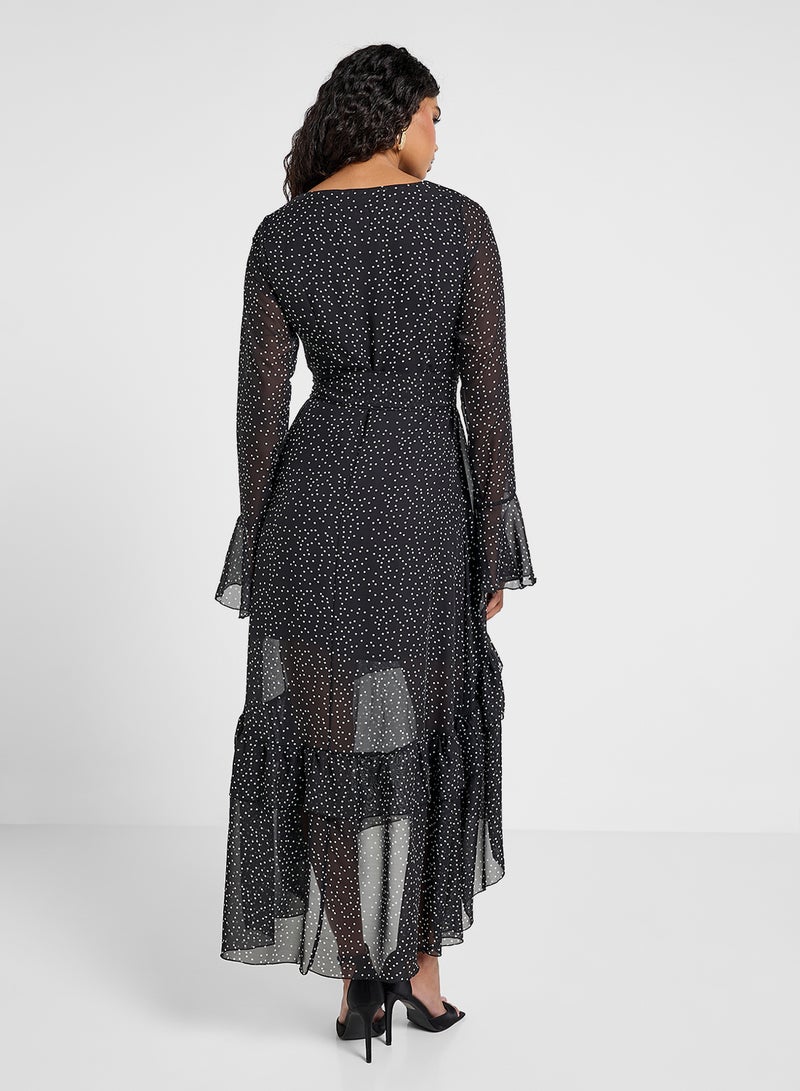 ايلا فستان ماكسي منقط - Image 2