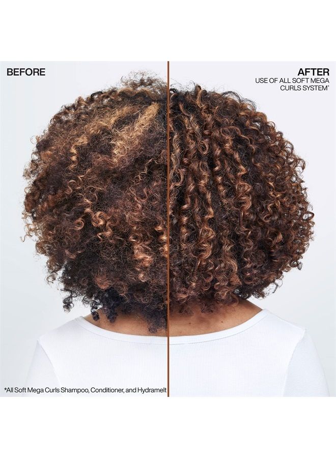 REDKEN بلسم ريدكن أول سوفت ميغا كيرلز | للشعر الجاف جداً | للشعر المجعد والمجعد | يغذي وينعم الشعر الجاف بشدة | مع الألوة فيرا | 33.8 أونصة سائلة - Image 2