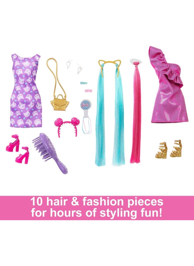 Barbie Barbie Fun & Fancy Set, Fashion Doll  - Image 4