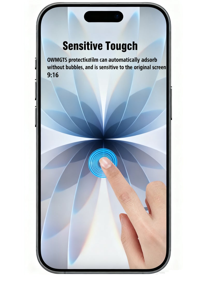 [2 + 2 حزم] واقي شاشة عالي الدقة لهاتف آيفون 17-زجاج مقسى مع واقي عدسة الكاميرا ، صلابة 9 ساعات ، خالي من الفقاعات ومضاد للوهج - Image 3
