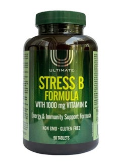 Ultimate Stress B Formula 1000 Mg Vitamin C 90 Tablets 