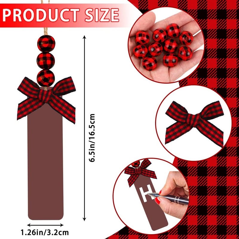 XIMISHOP 4PCS Christmas Stockings with Name Tags, 18inch Large Personalized Cable Knitted Xmas Hanging Stocking Decorations for Holiday Christmas Party Family Decor (Red) - Image 3
