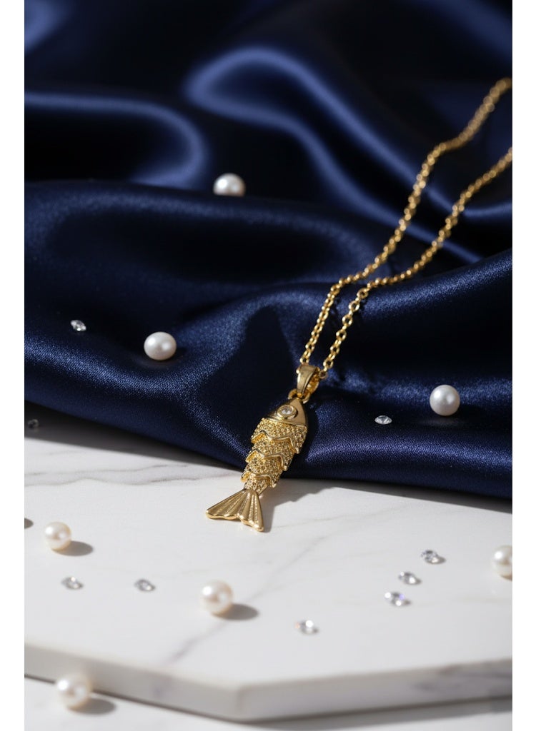 فلافي عقد نسائي بدلاية سمكة بتفاصيل دقيقة – لمسة راقية - Image 2