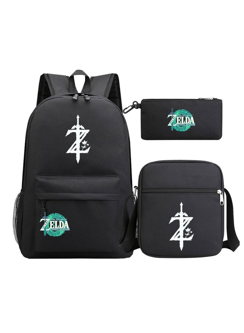 زيلدا أكتاف مطبوعة للشباب ذات سعة كبيرة للرجال والنساء