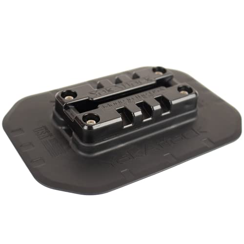 YakAttack SwitchPad Flexible Surface Mount with MightyMount Switch | No-Drill Track Mount for Inflatable Kayaks, Rafts & Boats | Compatible with LockNLoad & MightyBolt Accessories | Made in USA - Image 1