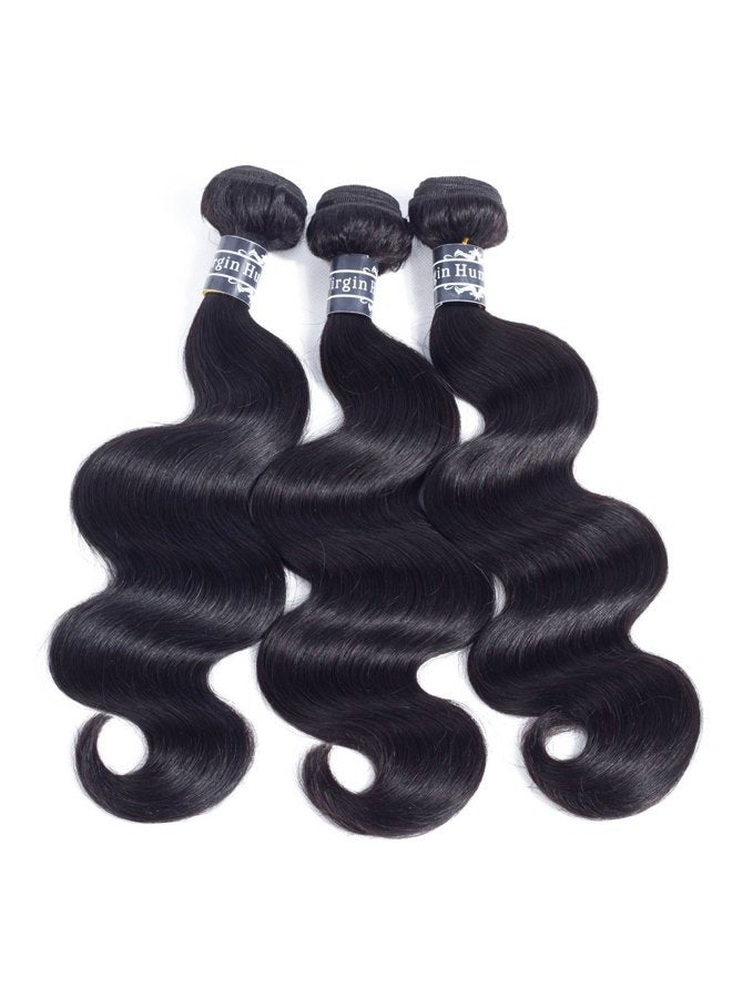 Amella Hair 8A Brazilian Body Wave Hair Bundles with Closure(18 20 22 +16 Free Part) 100% Unprocessed Brazilian Virgin Body Wave Hair Weave with 4x4 Closure Remy Hair - Image 2