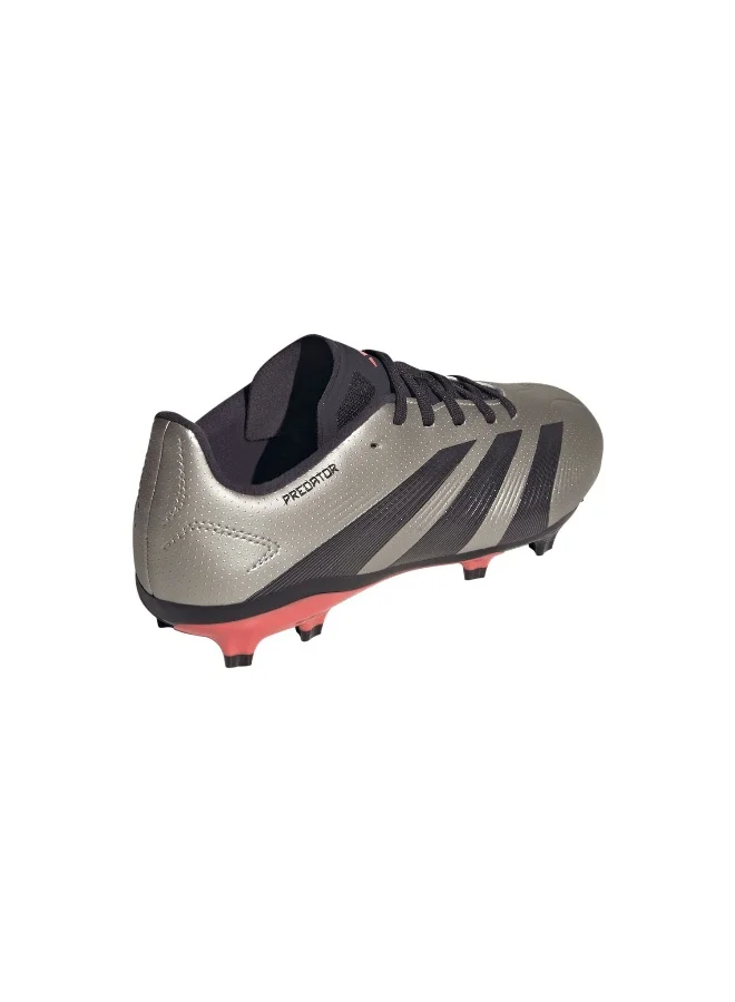 adidas حذاء كرة قدم بريداتور ليج FG J للأطفال للجنسين رمادي 10K