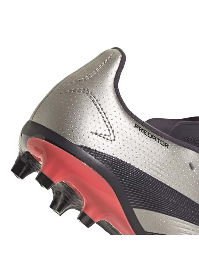 adidas حذاء كرة قدم بريداتور ليج FG J للأطفال للجنسين رمادي 10K