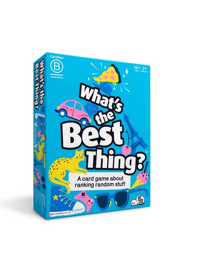 BIG POTATO What's The Best Thing Hilarious Ranking Board Game for Teens and Adults, Perfect for Birthday Parties and Game Nights - Image 1