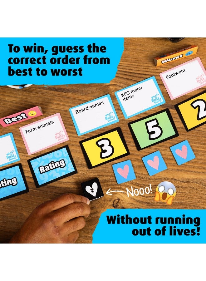 BIG POTATO What's The Best Thing Hilarious Ranking Board Game for Teens and Adults, Perfect for Birthday Parties and Game Nights - Image 5