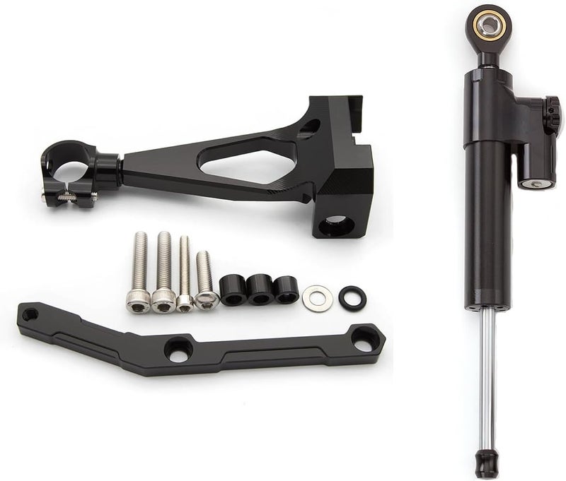 PROCNC Motorcycle CNC Aluminum Steering Damper Stabilizer Mounting Bracket Kit for Yamaha MT-09 FZ09 XSR 900 MT-09 SP (2013-2020) - Image 1