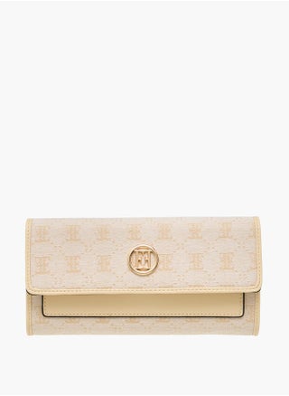 Women Monogram Textured Wallet with Button Closure - pzsku/Z60F0F3430F898DBD073AZ/45/_/1738593746/3a914ba5-5015-415a-a75a-2fb3749f8a3a