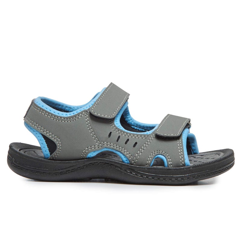Skysole Boys Double Adjustable Strap Lightweight See More Colors Sizes Slippers, Lt Blue, 5-6 Toddler - Image 2