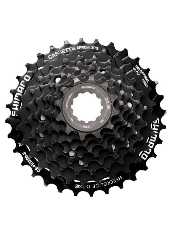 Shimano Tourney TX 8-Speed MTB Cassette 12-32T – CS-HG200-8 - Image 1