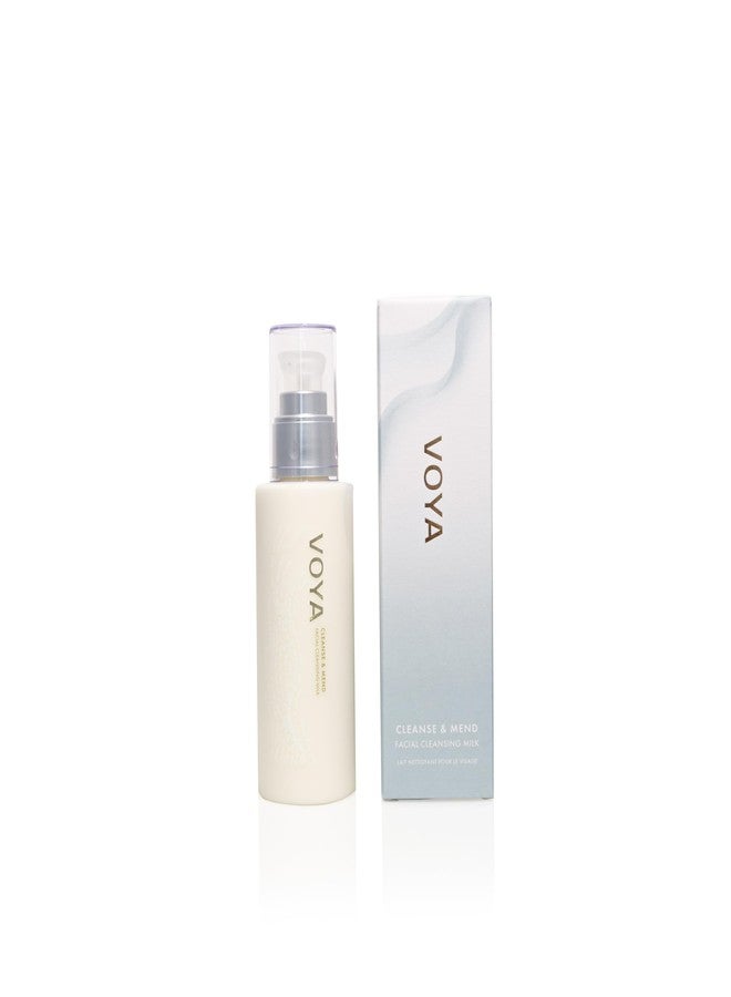 Voya Cleanse & Mend Facial Cleansing Milk, Gentle Makeup Remover with Sunflower Seed Oil and Seaweed Extract - Image 2