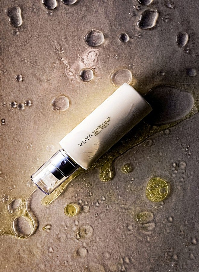 Voya Cleanse & Mend Facial Cleansing Milk, Gentle Makeup Remover with Sunflower Seed Oil and Seaweed Extract - Image 4