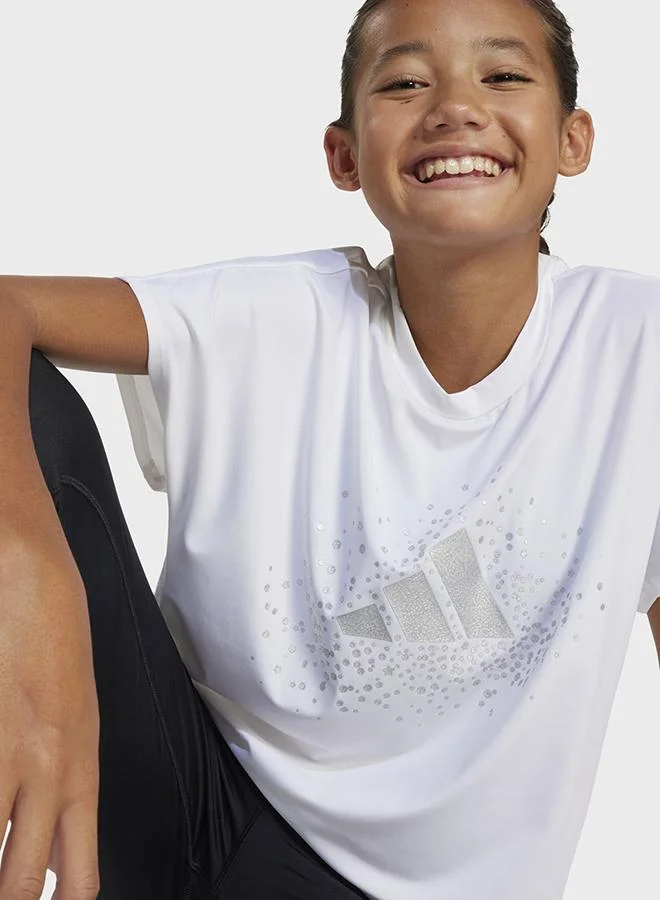 adidas تيشيرت شتوية للفتيات