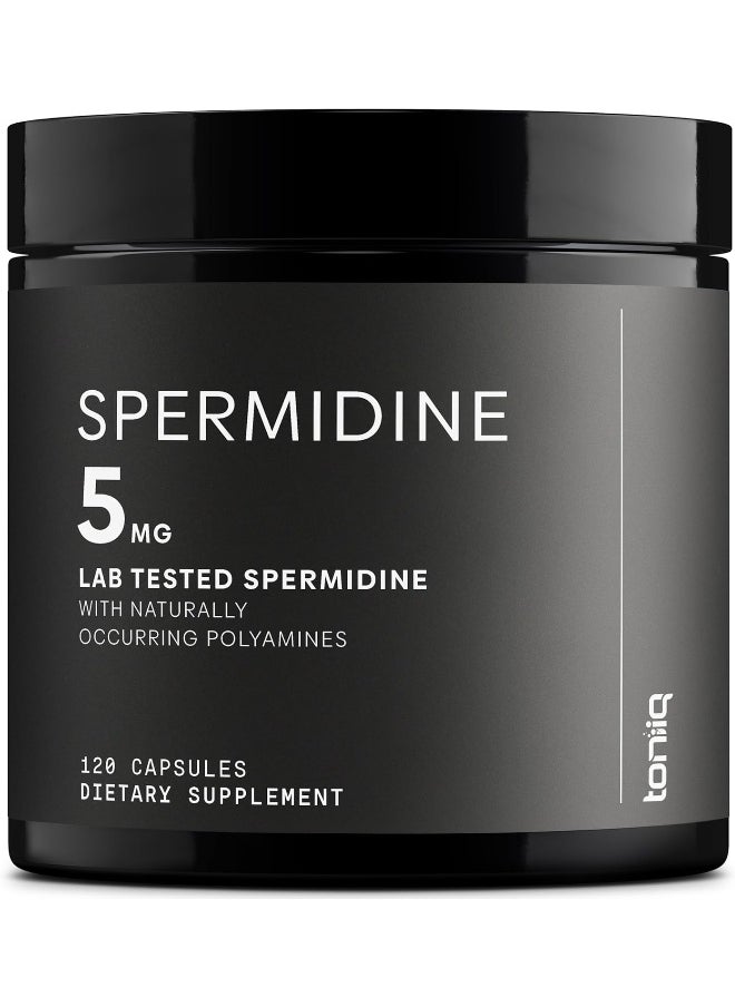 Toniiq Toniiq Ultra Concentrated 500mg Spermidine Supplements for Men and Women  - Image 1