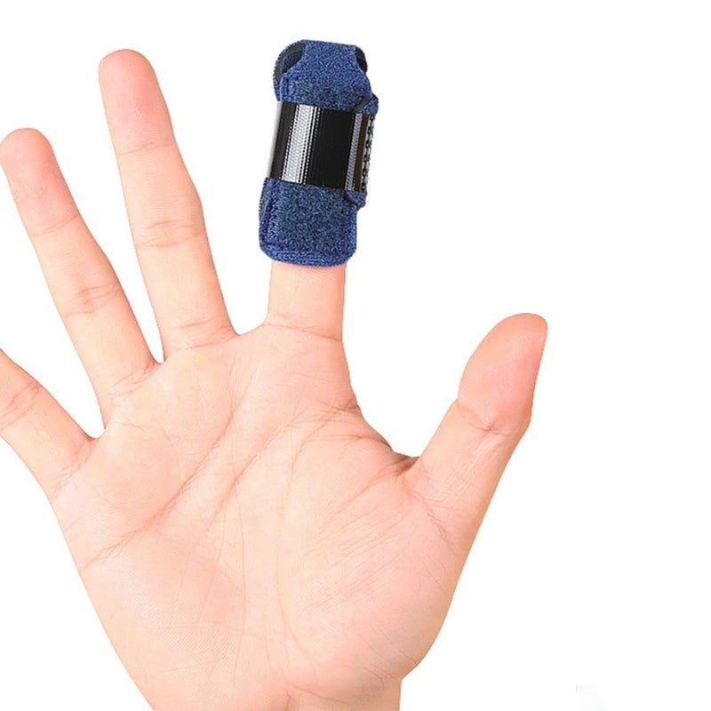Professional Toe Splint Support Brace 2pcs Set, Skin-friendly Breathable Toe Separator Wrap for Sprains and Dislocations, Comfortable Portable Foot Corrector for Daily Use - Image 4
