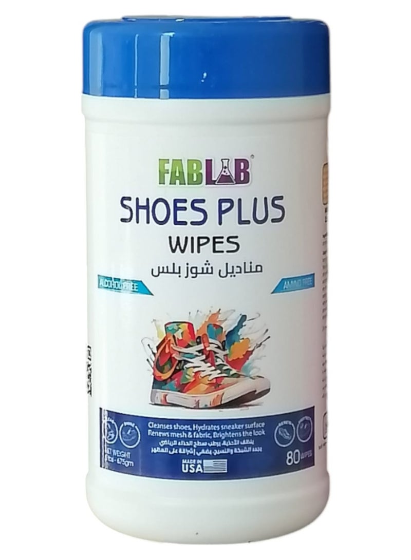 FabLab Shoes Plus Wipes 80 wipes