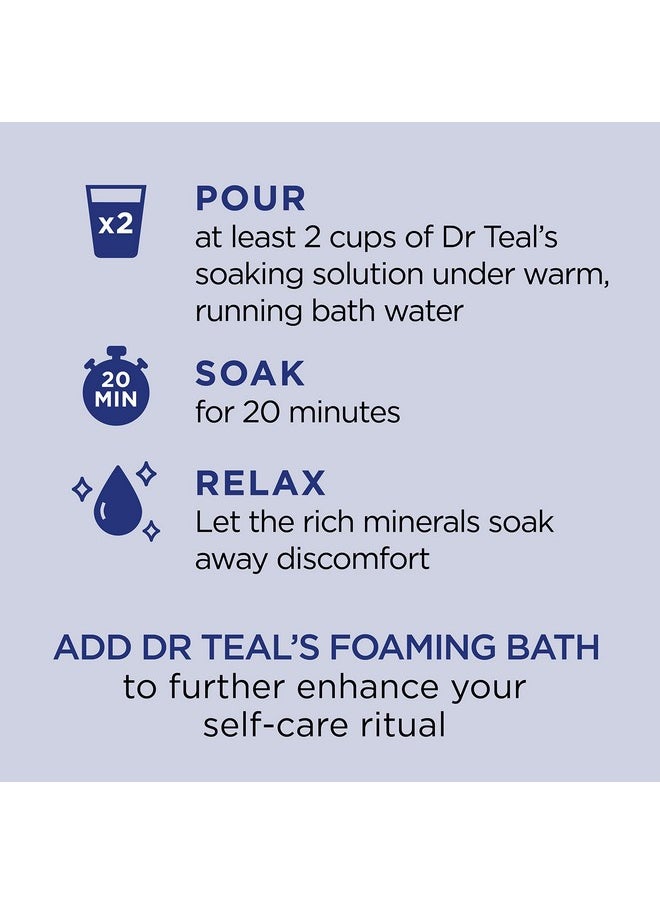 Dr Teal's - Pure Epsom Salt Soak Fragrance Free 4 Lbs (Packaging May Vary) - Image 1