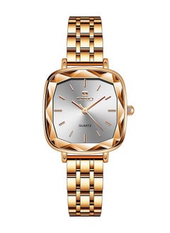 Women's Waterproof Alloy Square Watch