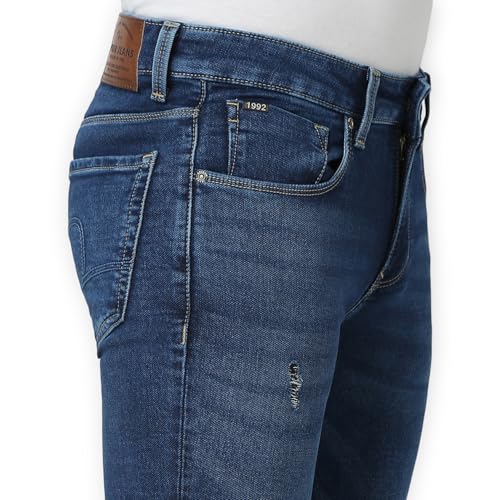 Spykar Men's Super Skinny Fit Low Rise Casual Jeans - Image 4