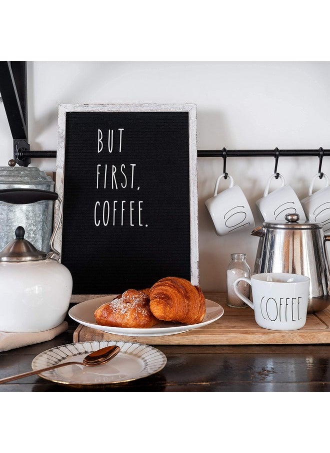 MAINEVENT Skinny Letterboard Letters Only Set No Board Included Rae Dunn Inspired Font Farmhouse Decor Accessory 2 Inch White Plastic Letters Numbers Symbols For Changeable Felt Letter Board Message Bulletin  - Image 4